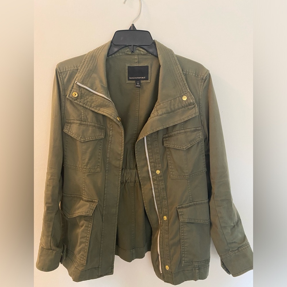 Banana Republic XSP Olive Utility Jacket